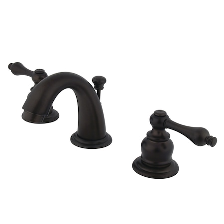 Kingston Brass English Country Widespread Bathroom Faucet, Oil Rubbed Bronze GKB915AL